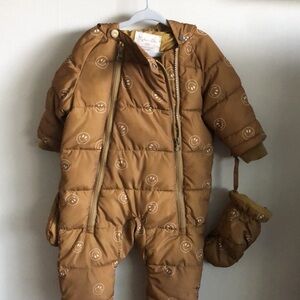Rylee + Cru Smiley Face Kids Snowsuit